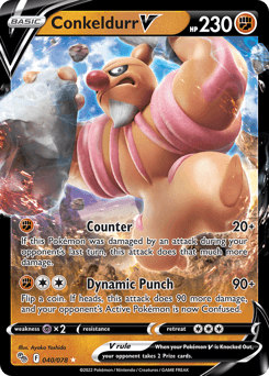 Conkeldurr V Pokémon GO #40