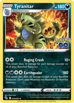 Tyranitar Pokémon GO #43
