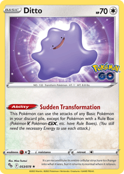 Ditto Pokémon GO #53