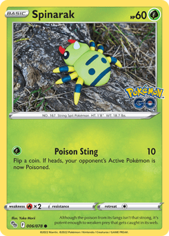 Spinarak Pokémon GO #6