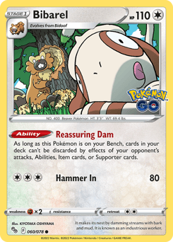 Bibarel Pokémon GO #60