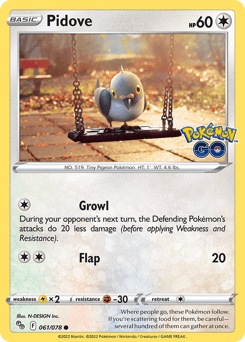 Pidove Pokémon GO #61