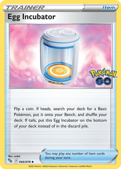 Egg Incubator Pokémon GO #66
