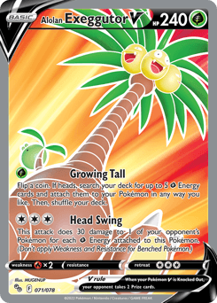 Alolan Exeggutor V Pokémon GO #71