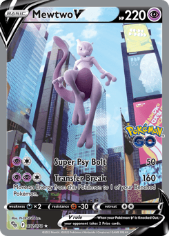 Mewtwo V Pokémon GO #72