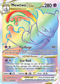Mewtwo VSTAR Pokémon GO #79