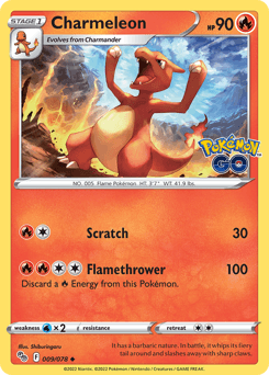 Charmeleon Pokémon GO #9
