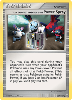 Team Galactic's Invention G-103 Power Spray Platinum #117