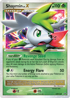Shaymin LV.X Platinum #127