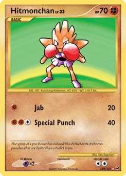 Hitmonchan Platinum #129