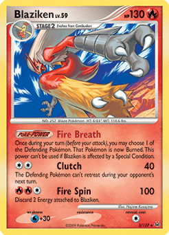 Blaziken Platinum #3