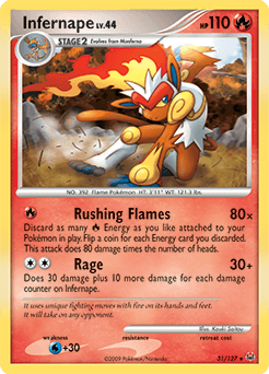 Infernape Platinum #31