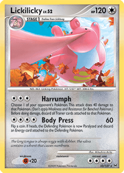 Lickilicky Platinum #33