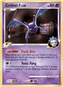 Crobat G Platinum #47