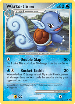 Wartortle Platinum #65