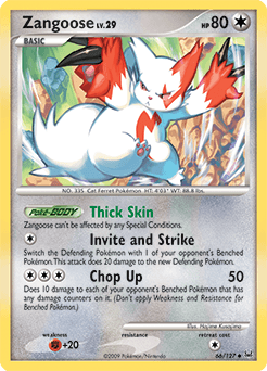 Zangoose Platinum #66