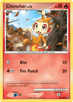 Chimchar Platinum #70