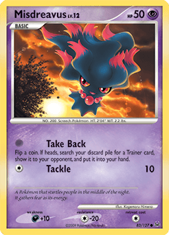 Misdreavus Platinum #83