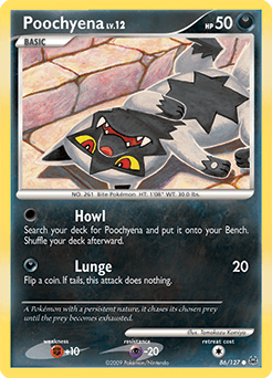 Poochyena Platinum #86