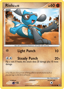 Riolu Platinum #91