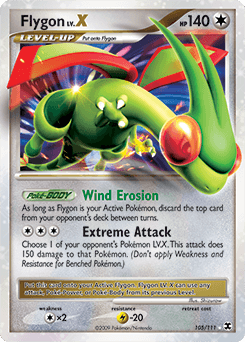 Flygon LV.X Rising Rivals #105