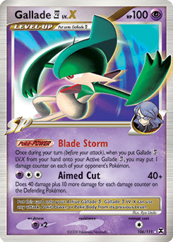 Gallade E4 LV.X Rising Rivals #106