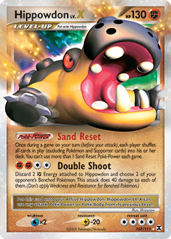 Hippowdon LV.X Rising Rivals #107
