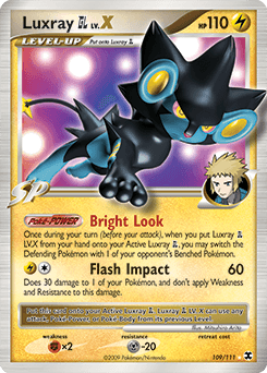Luxray GL LV.X Rising Rivals #109