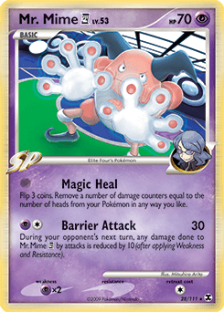 Mr. Mime E4 Rising Rivals #28