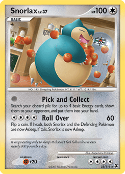 Snorlax Rising Rivals #33