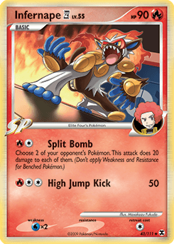 Infernape E4 Rising Rivals #43