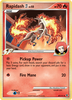 Rapidash E4 Rising Rivals #47