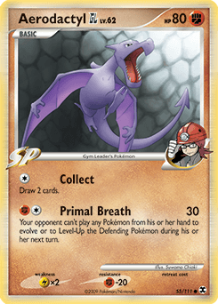 Aerodactyl GL Rising Rivals #55