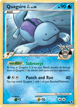 Quagsire GL Rising Rivals #76