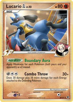 Lucario GL Rising Rivals #8