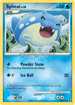 Spheal Rising Rivals #82