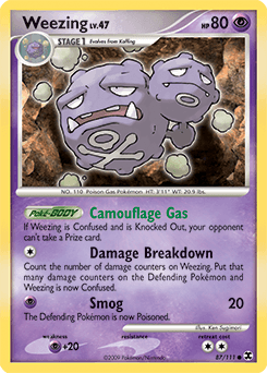 Weezing Rising Rivals #87