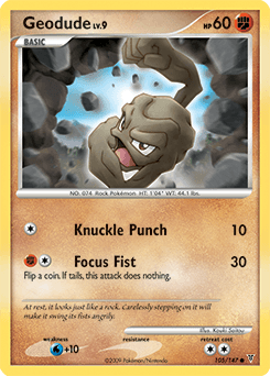 Geodude Supreme Victors #105