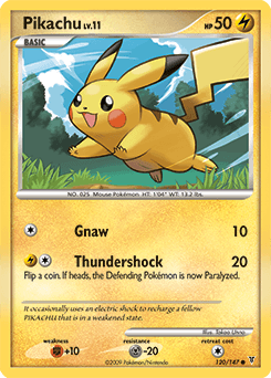 Pikachu Supreme Victors #120