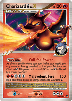 Charizard G LV.X Supreme Victors #143
