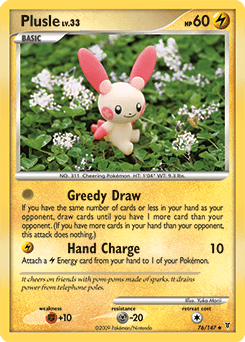 Plusle Supreme Victors #76