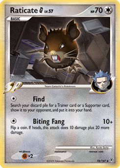Raticate G Supreme Victors #78