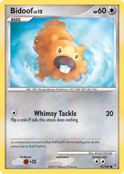 Bidoof Supreme Victors #91