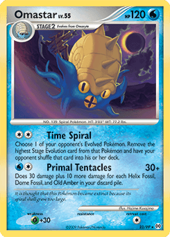 Omastar Arceus #23
