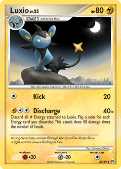 Luxio Arceus #43