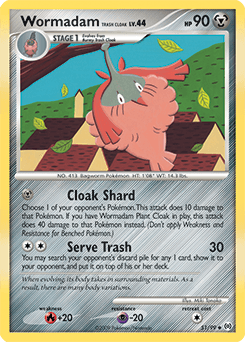 Wormadam Trash Cloak Arceus #51