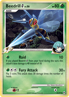 Beedrill G Arceus #53