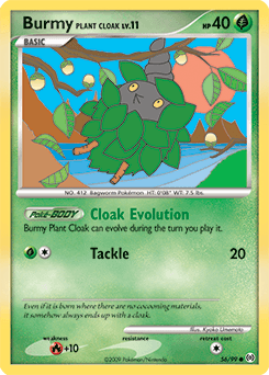 Burmy Plant Cloak Arceus #56
