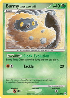 Burmy Sandy Cloak Arceus #57