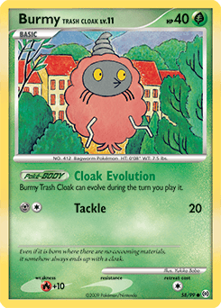 Burmy Trash Cloak Arceus #58